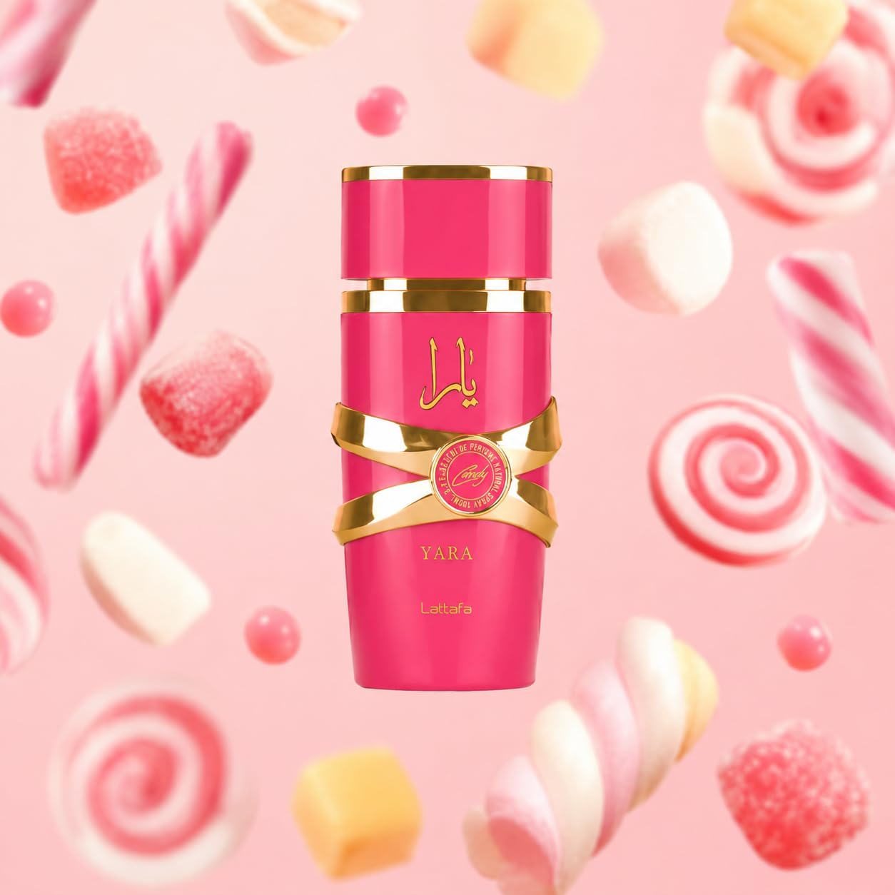 Yara Yara Pink Eau de Parfum 100ml | Long Lasting Floral Fruity Perfume for Women | Elegant Everyday & Evening Fragrance
