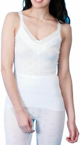 Snowdrop Ladies Camisole Vest Winter Thermal Underwear V-Neck