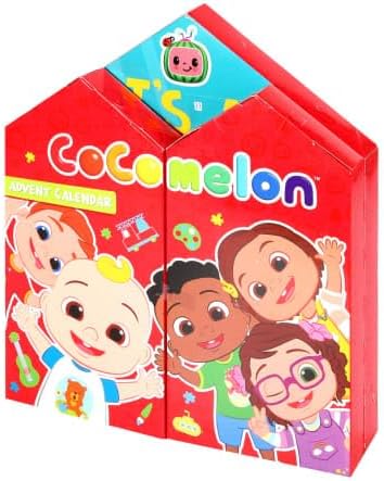Kids Christmas Advent Calendar – 24Day Countdown with Surprise Toys & Festive Fun –Gift for Children (Coco)