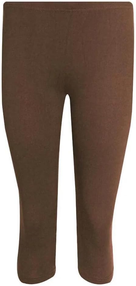 Summer Styles: Cropped 3/4 Leggings - Capri Length Stretchy Pants for Women