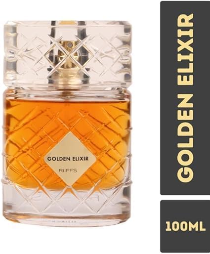 Golden Elixir Luxury Arabic Perfume 100ml – Long Lasting Oud & Amber Fragrance for Women
