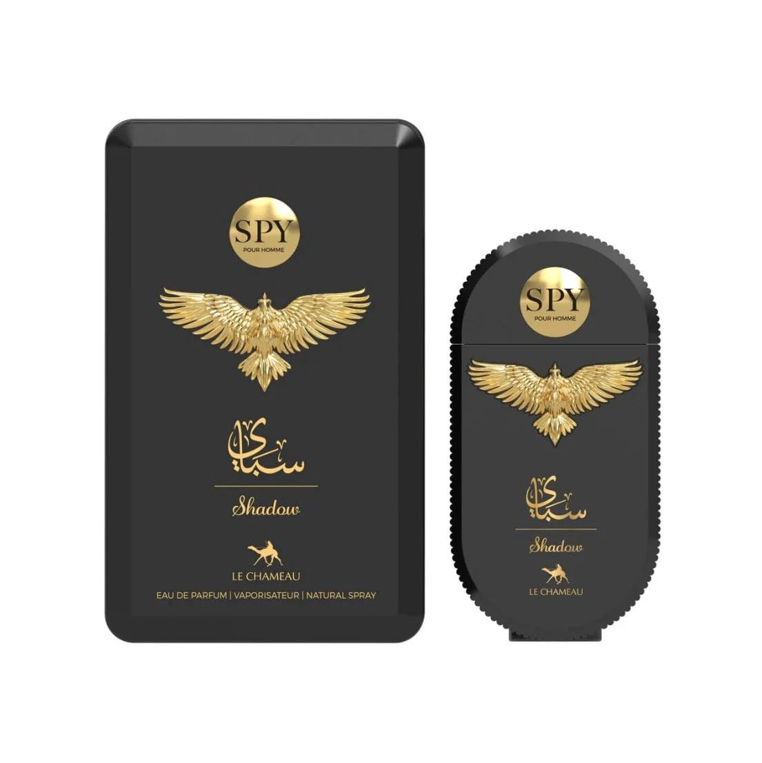 Spy Pour Homme Eau de Parfum – Fresh Spicy Woody Men’s Fragrance | Long-Lasting Masculine Scent | Warm, Clean & Sophisticated Perfume (Blue Shield)
