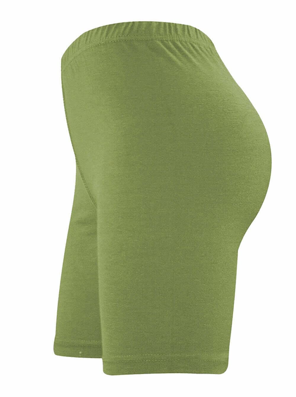 Women’s Cycling Shorts – High Waist Stretch Active Dance & Gym Shorts