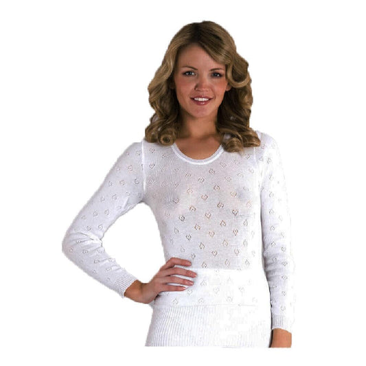 Thermal Long Sleeve Top Women -Women Thermal Vest Top - Made in UK