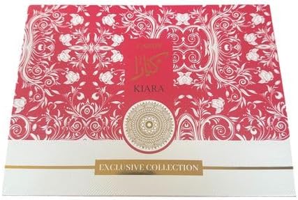 KIARA Luxury 3-Piece Arabic Women’s Perfume Gift Set – Eau de Parfum, Body Mist & Hair Perfume | Long-Lasting, Elegant, Perfect for Birthdays, Eid, Ramadan, Christmas, Valentine’s Day (Baby Pink)