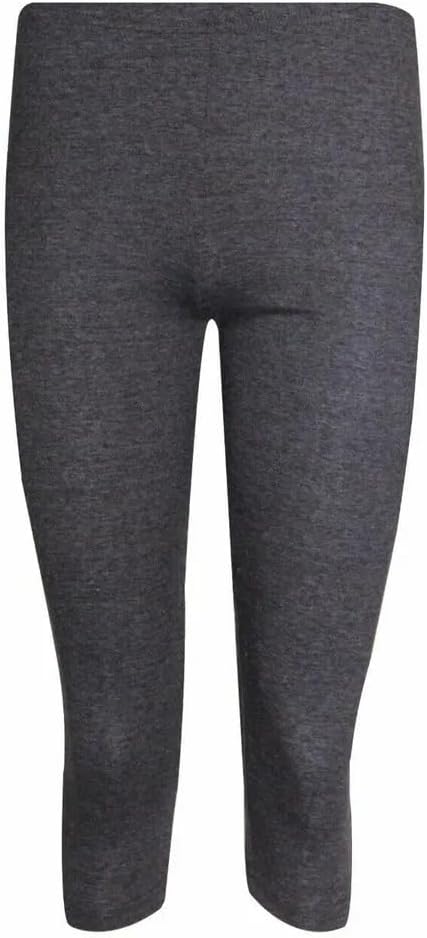 Summer Styles: Cropped 3/4 Leggings - Capri Length Stretchy Pants for Women