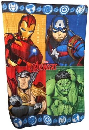Kids Character Blanket – Soft & Cozy Throw for Bed, Couch & Travel – Fun Cartoon, Movie & TV Designs for Boys & Girls (Av)