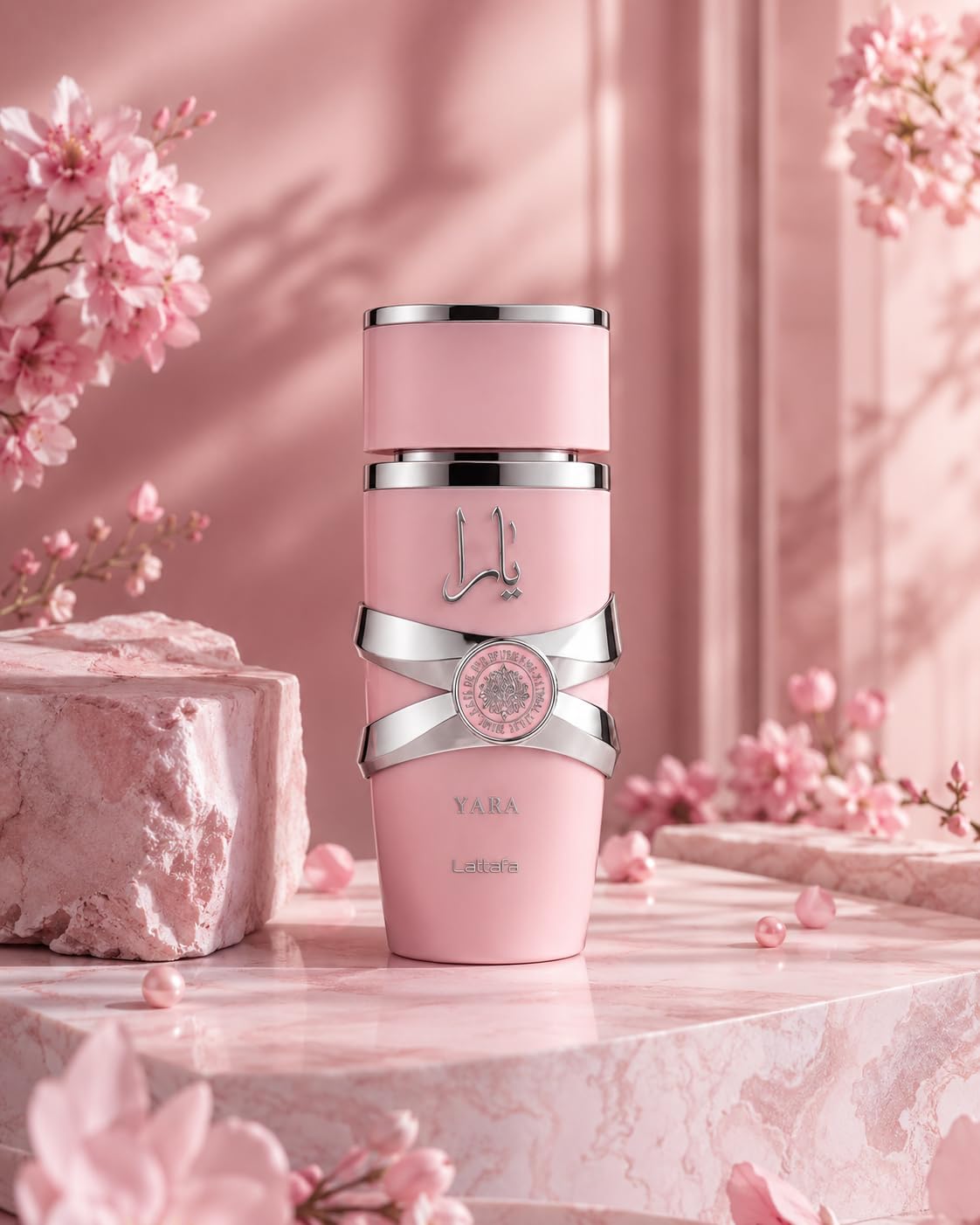 Yara Yara Pink Eau de Parfum 100ml | Long Lasting Floral Fruity Perfume for Women | Elegant Everyday & Evening Fragrance