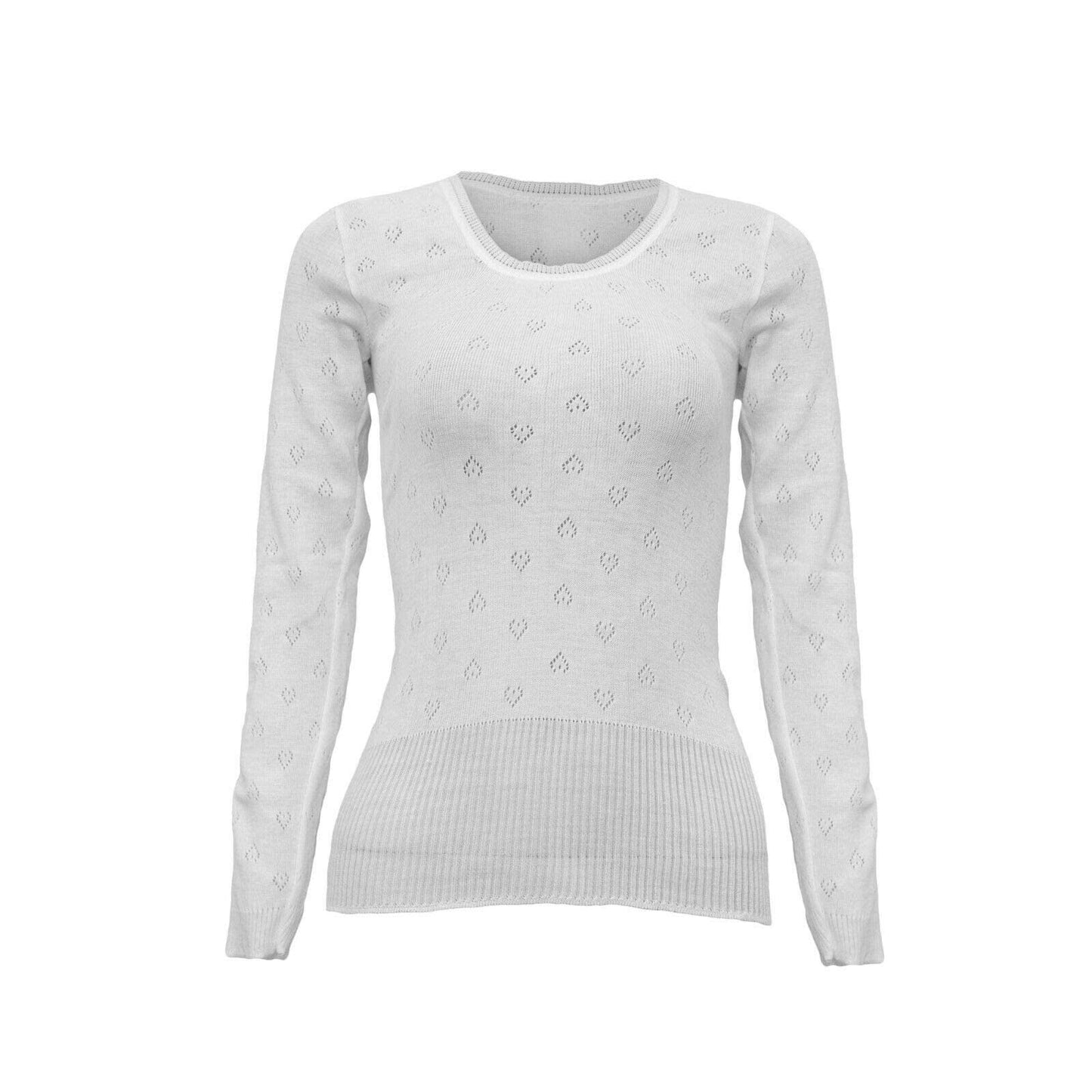 Women’s Thermal Vest Top – Long Sleeve Fleece Lined Base Layer Winter Warm Stretch Top (Round Neck / V Neck)