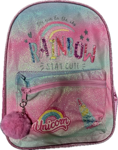 Children Cartoon Official Character Backpack For School - Lightweight Rucksack Travel Backpack Kids - 3D Disney Princess (Princess Vibes) Back Pack