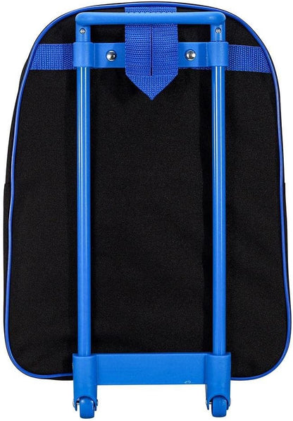 TDL Boys Kids Batman Standard Folding Trolley Hand Luggage Bag Backpack for School Travel Holidays