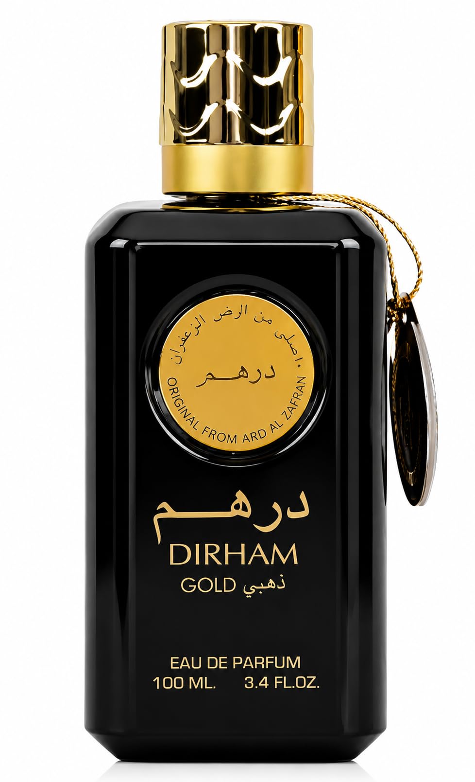 Dirham Eau De Parfum – Luxury Long Lasting Arabic Fragrance for Men & Women | Elegant Designer Bottle | Everyday Wear, Special Occasion, Gift Idea (Dirham Gold)