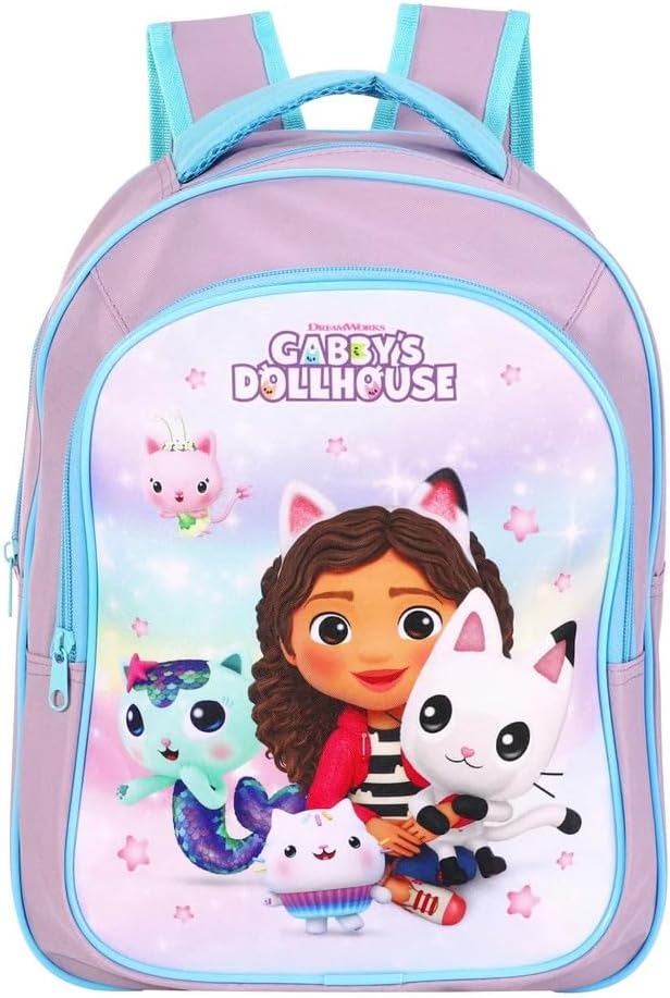 Kids Character Deluxe Backpack 37cm – Barbie School Backpack for Girls – Durable, Lightweight & Adjustable Kids Bag for School, Travel & Everyday Use