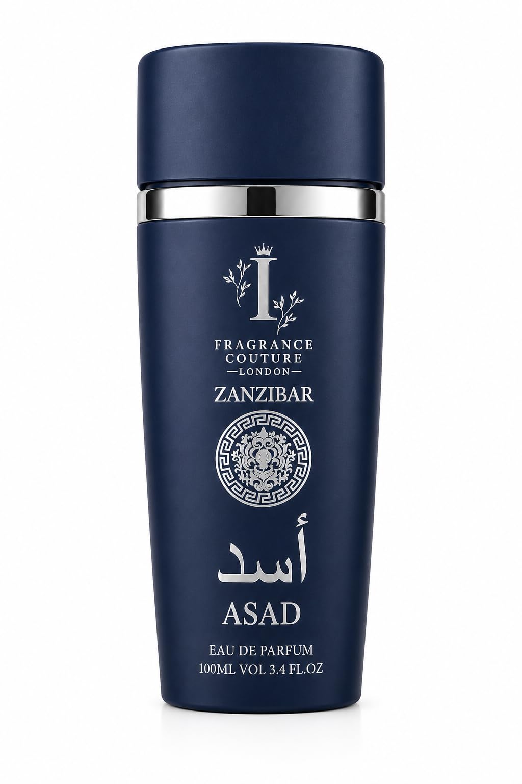 ASAD Luxury Arabic Perfume By Fragrance Couture for Men 100ml Eau de Parfum – Long Lasting Oud Amber Woody Spicy Fragrance – Intense Middle Eastern Cologne for Him (Asad Black)