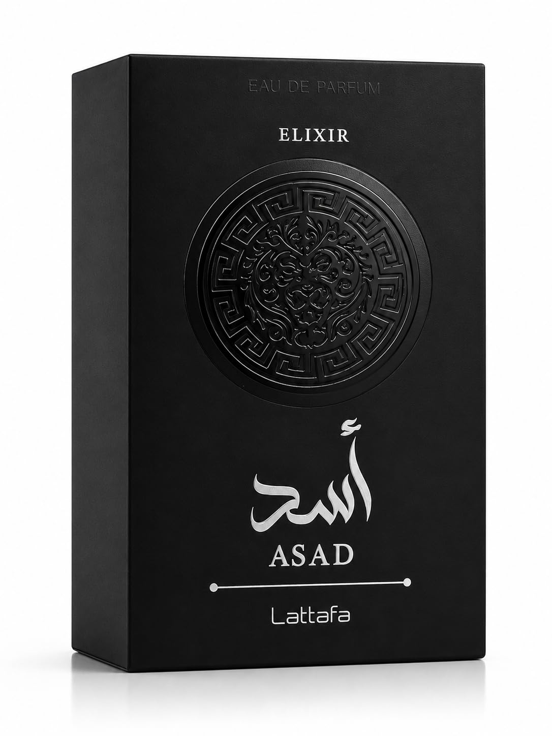 Latafa Asad Eau de Parfum 100ml – Luxury Arabic Perfume for Men, Long Lasting Spicy Vanilla Amber Fragrance, Strong Projection Designer Style Scent (Asad)