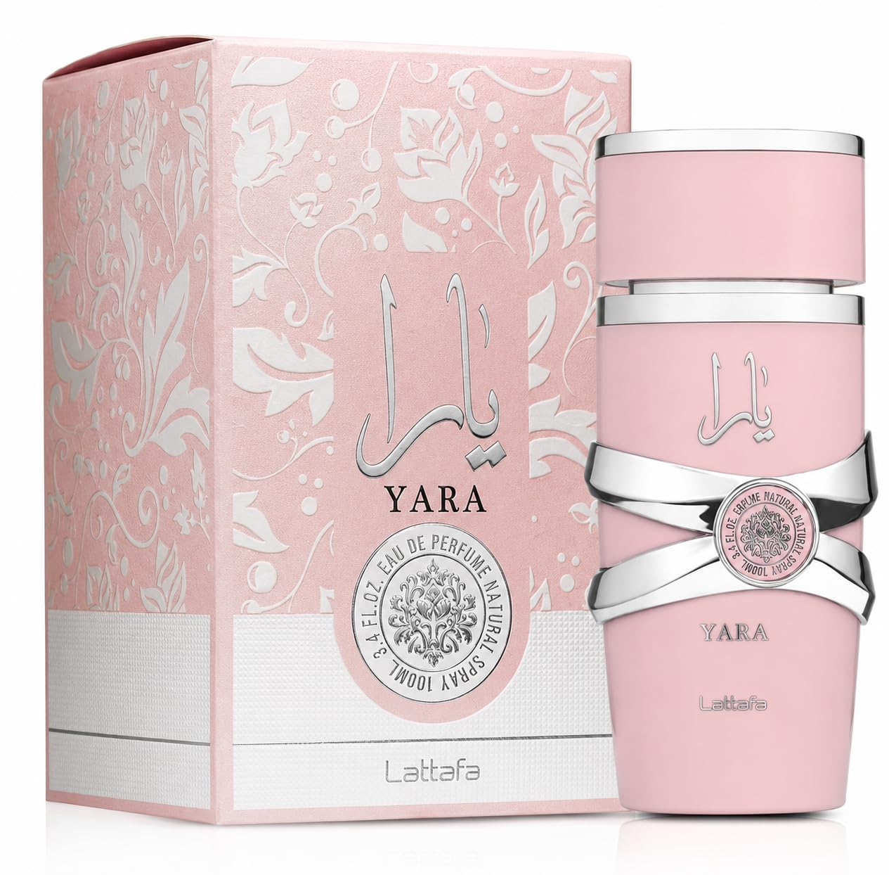 Yara Yara Pink Eau de Parfum 100ml | Long Lasting Floral Fruity Perfume for Women | Elegant Everyday & Evening Fragrance