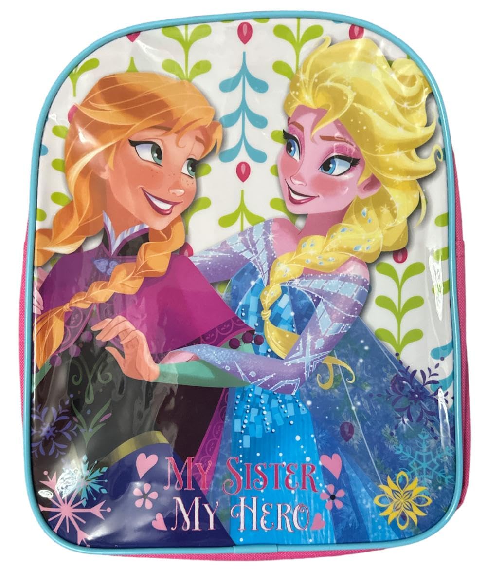 Children Cartoon Official Character Backpack For School - Lightweight Rucksack Travel Backpack Kids - 3D Disney Princess (Princess Vibes) Back Pack