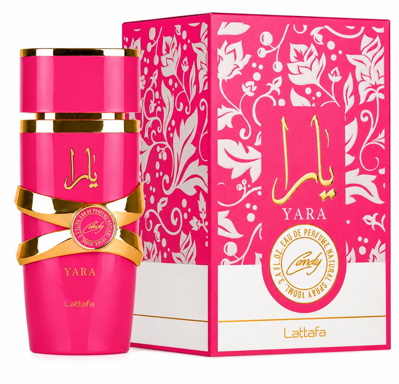 Yara Yara Pink Eau de Parfum 100ml | Long Lasting Floral Fruity Perfume for Women | Elegant Everyday & Evening Fragrance