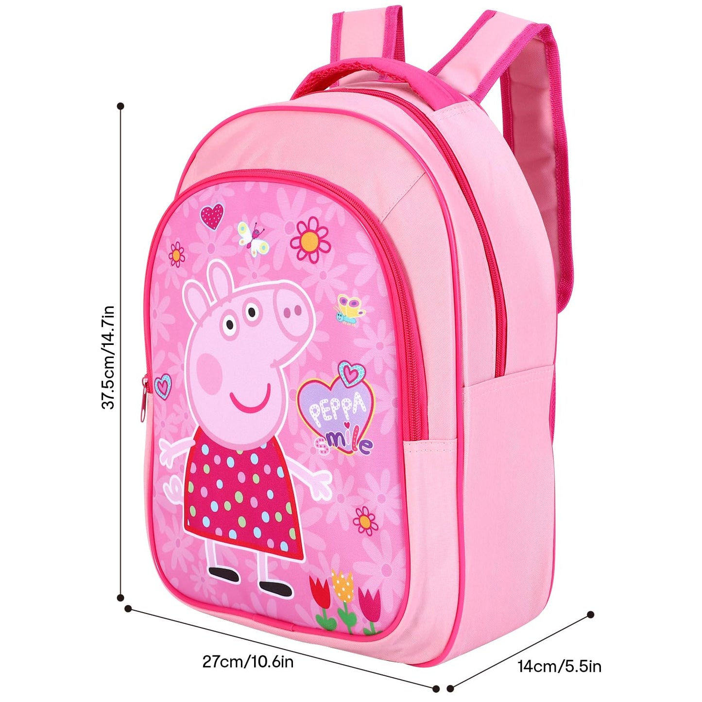 Kids Deluxe Backpack – 36 cm Lightweight School Bag for Boys & Girls – Durable, Water-Resistant, with Spacious Compartments (Av)
