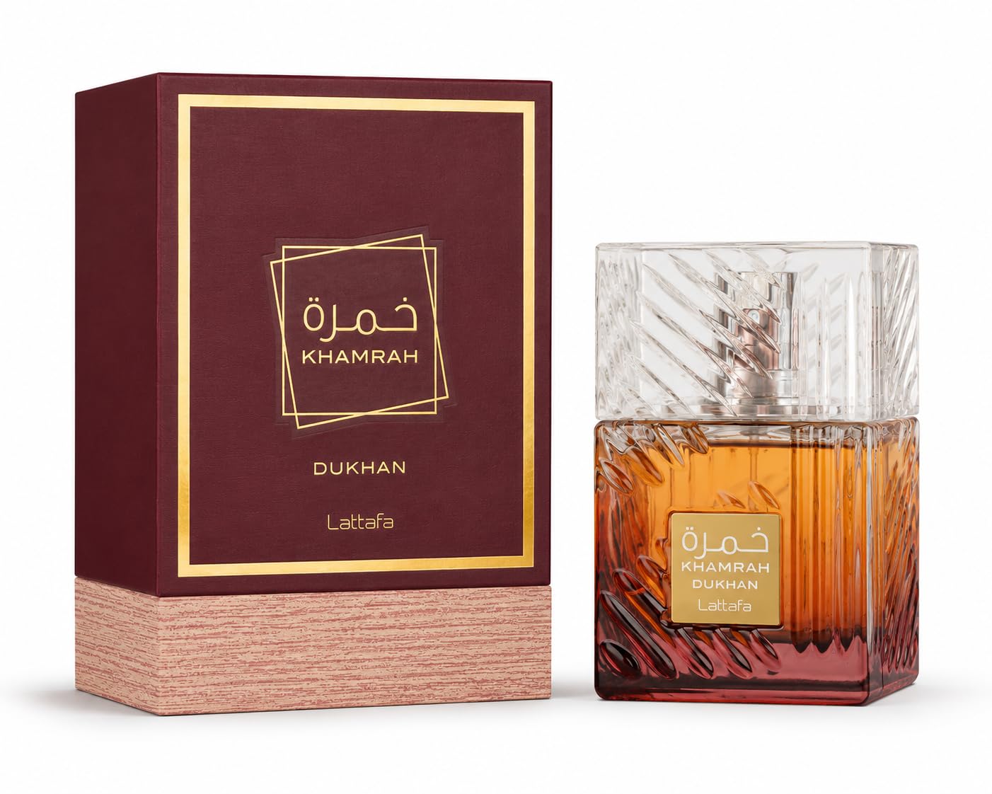 Khamrah Eau de Parfum 100ml – Luxurious Long-Lasting Fragrance with Warm Spicy & Sweet Notes | Premium Unisex Perfume | Elegant Gift-Ready Bottle (Khamrah)