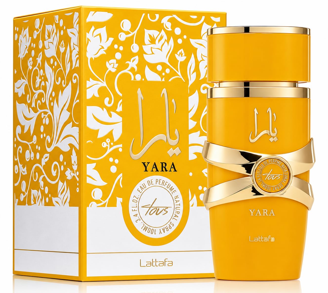 Yara Yara Pink Eau de Parfum 100ml | Long Lasting Floral Fruity Perfume for Women | Elegant Everyday & Evening Fragrance