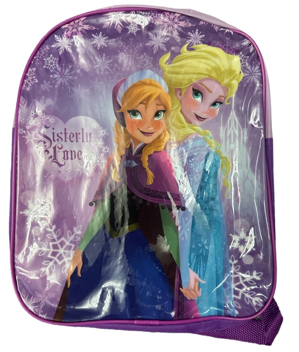 Children Cartoon Official Character Backpack For School - Lightweight Rucksack Travel Backpack Kids - 3D Disney Princess (Princess Vibes) Back Pack
