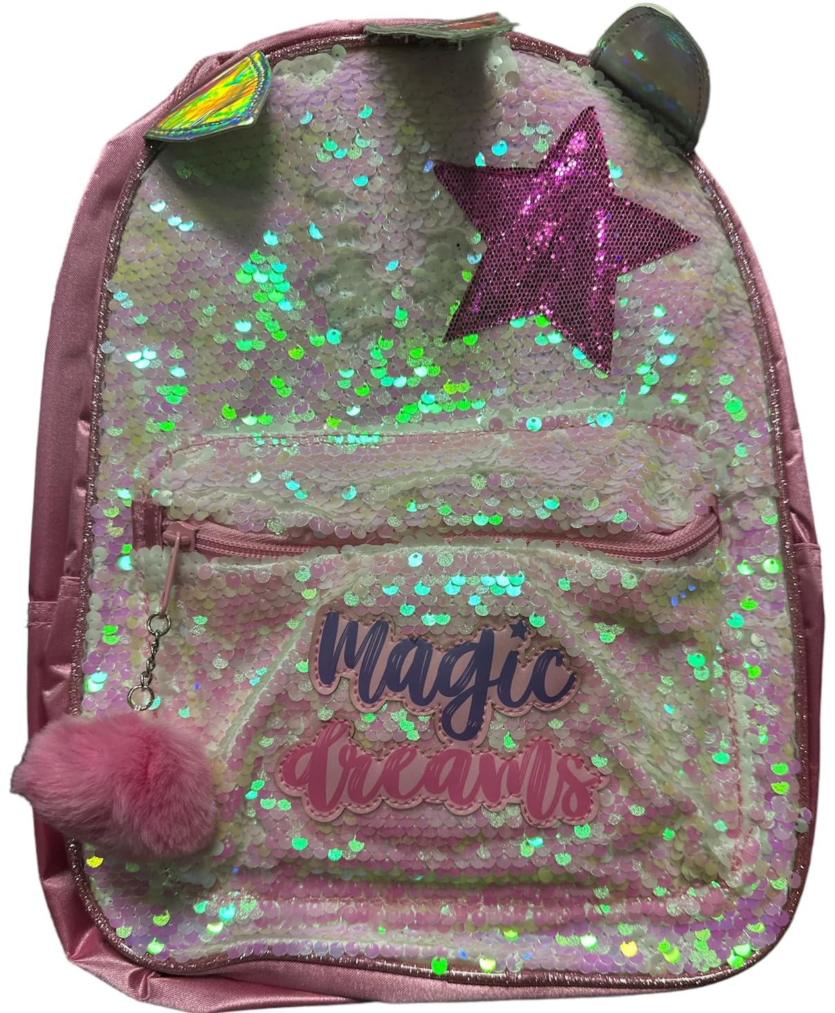 Children Cartoon Official Character Backpack For School - Lightweight Rucksack Travel Backpack Kids - 3D Disney Princess (Princess Vibes) Back Pack