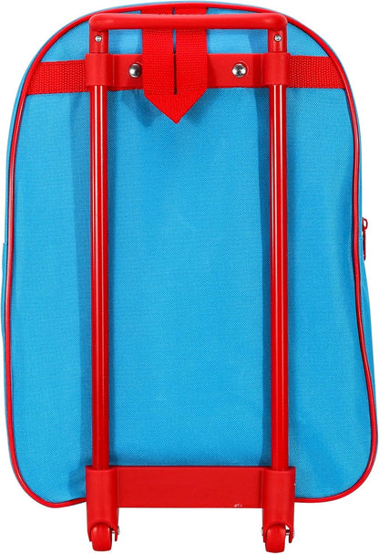 TDL Boys Kids Thomas Standard Folding Trolley Hand Luggage Bag Backpack for School Travel Holidays
