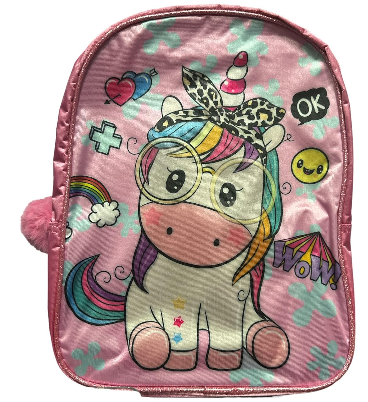 Children Cartoon Official Character Backpack For School - Lightweight Rucksack Travel Backpack Kids - 3D Disney Princess (Princess Vibes) Back Pack