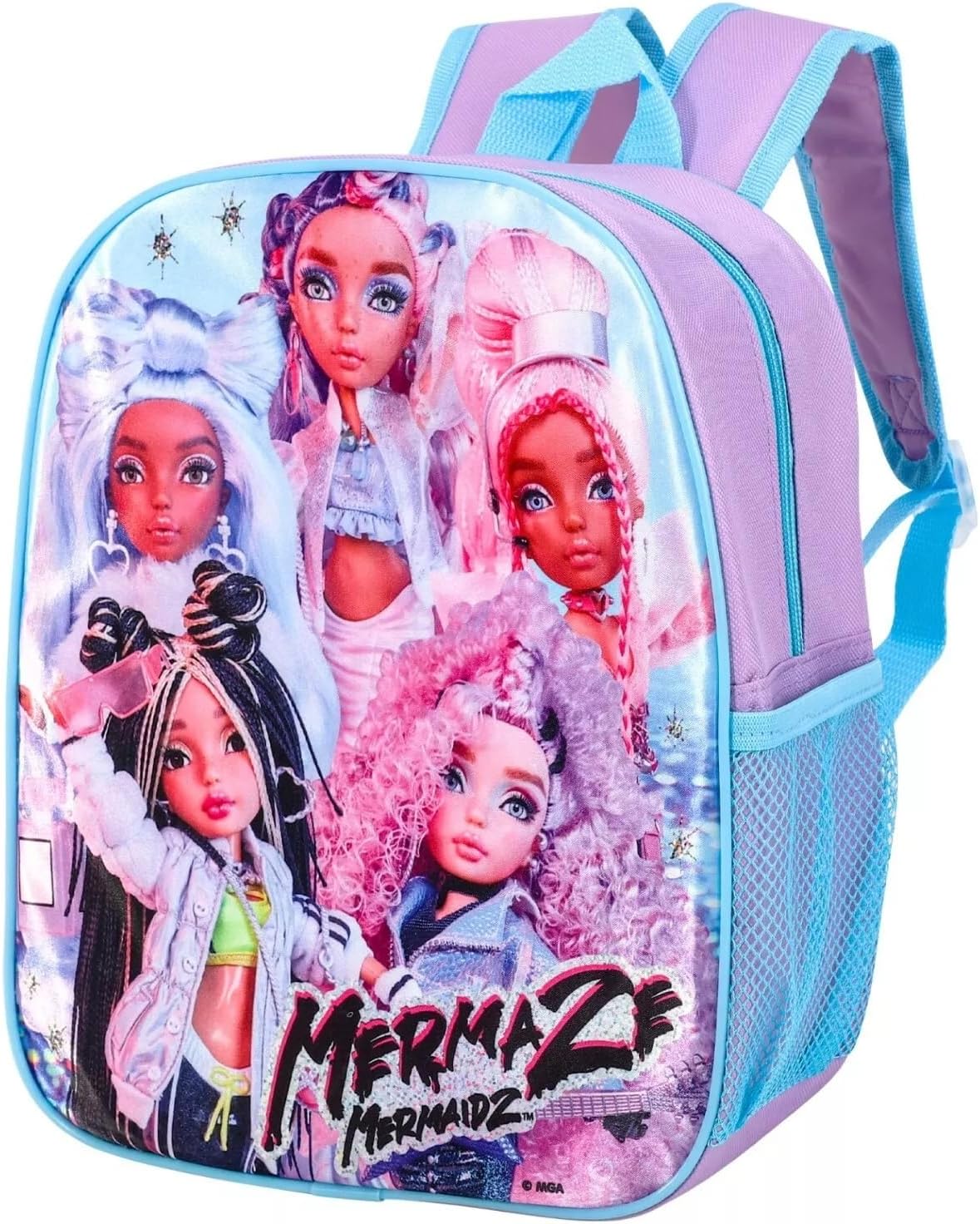 Top Linen Kids Character Backpack – Lightweight School Bag for Boys & Girls, Mermaze Mermaidz Backpack