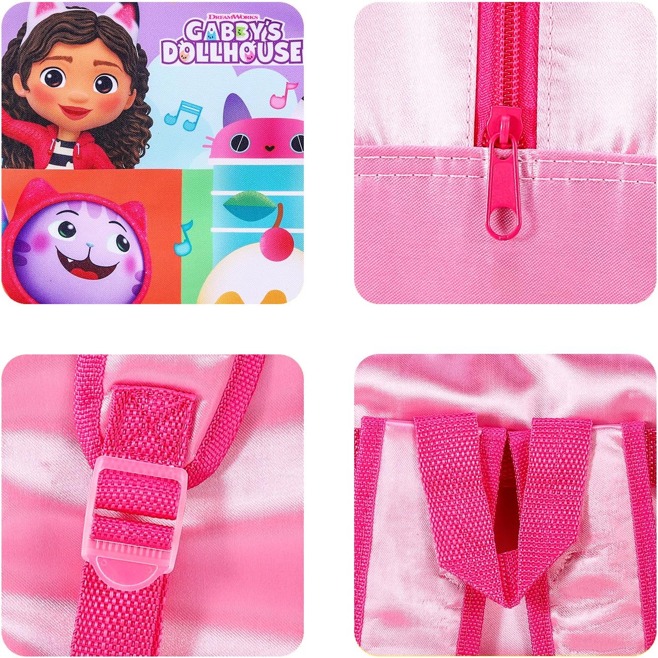 Gabby's Dollhouse Backpack Rucksack Girls School Backpack Travel Bag 30cm