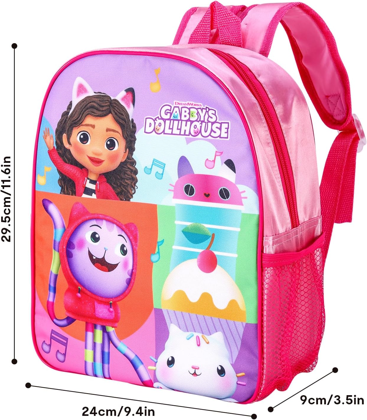 Gabby's Dollhouse Backpack Rucksack Girls School Backpack Travel Bag 30cm