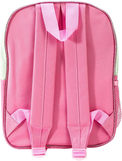 Peppa PIG POP Deluxe Glitter Premium School Backpack Front Pocket Kids Rucksack Bag 588