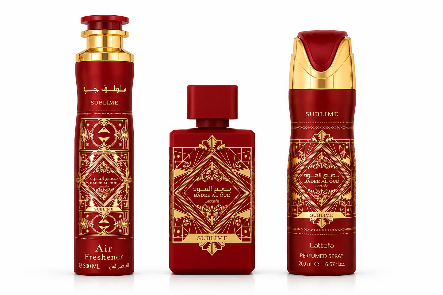Badee Al Oud Sublime 3 Piece Luxury Gift Set