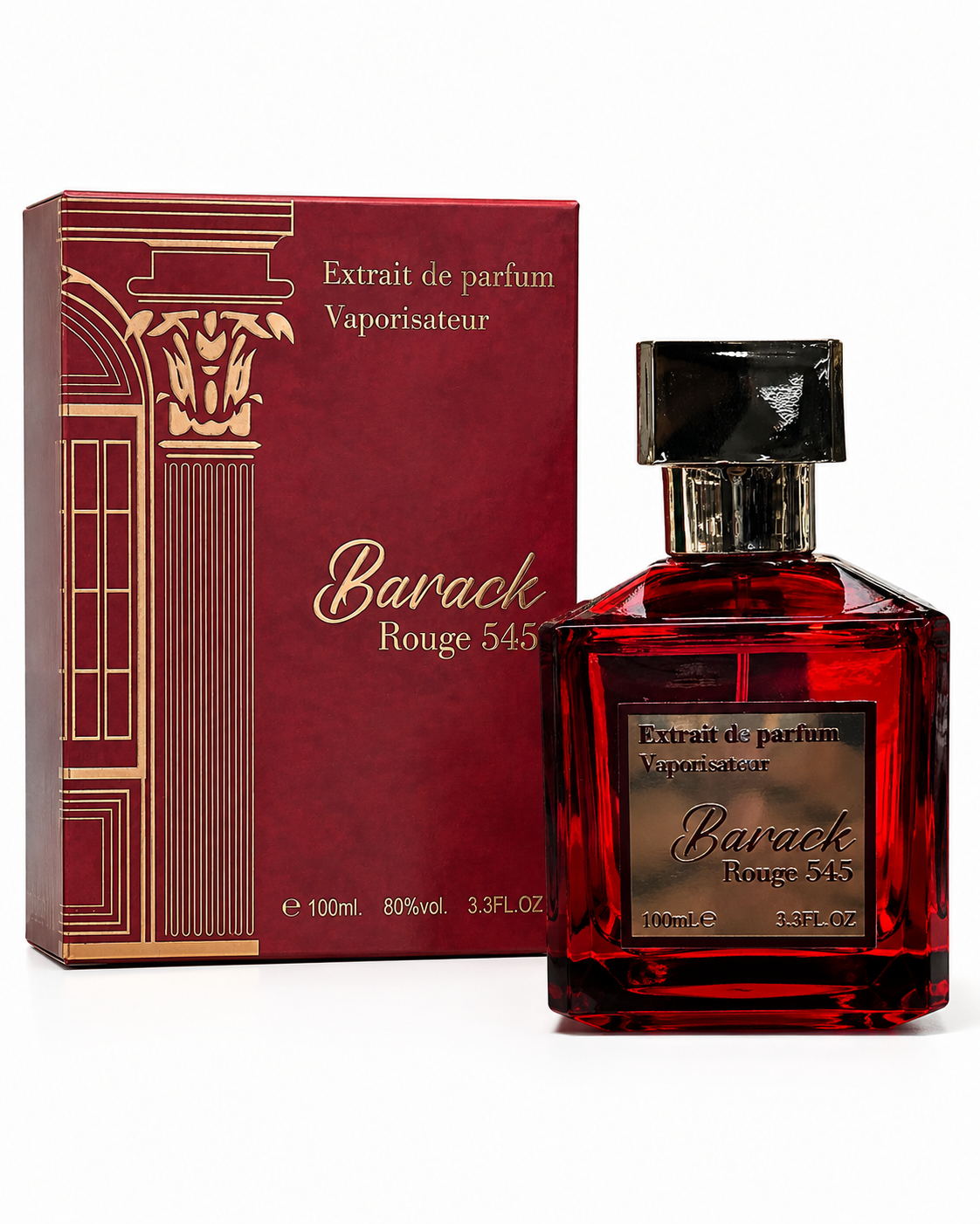 Barack Rouge 545 Extrait de Parfum 100ml – Luxury Unisex Perfume