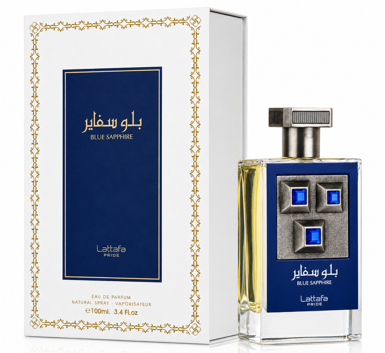 Blue Sapphire Eau De Parfum 100ml – Luxury Long Lasting Fragrance for Men & Women