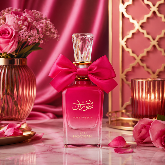 Bint Hooran Rose Eau De Parfum 100ml – Luxury Long Lasting Fragrance for Women
