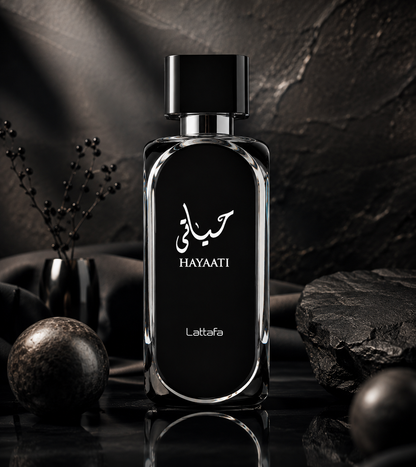 Hayaati Eau de Parfum – Sweet Fruity Gourmand Unisex Fragrance | Long-Lasting Vanilla & Musky Perfume | Everyday Luxury Scent (Al Maleky)
