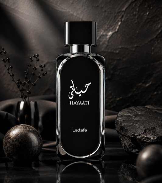 Hayaati Eau de Parfum – Sweet Fruity Gourmand Unisex Fragrance | Long-Lasting Vanilla & Musky Perfume | Everyday Luxury Scent (Al Maleky)