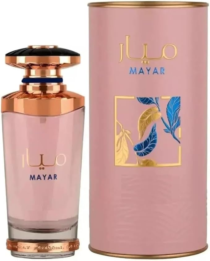 Mayar Eau de Parfum – Fresh Fruity Floral Unisex Fragrance | Long-Lasting Light Sweet & Musky Perfume | Everyday Elegant Scent (Mayar)