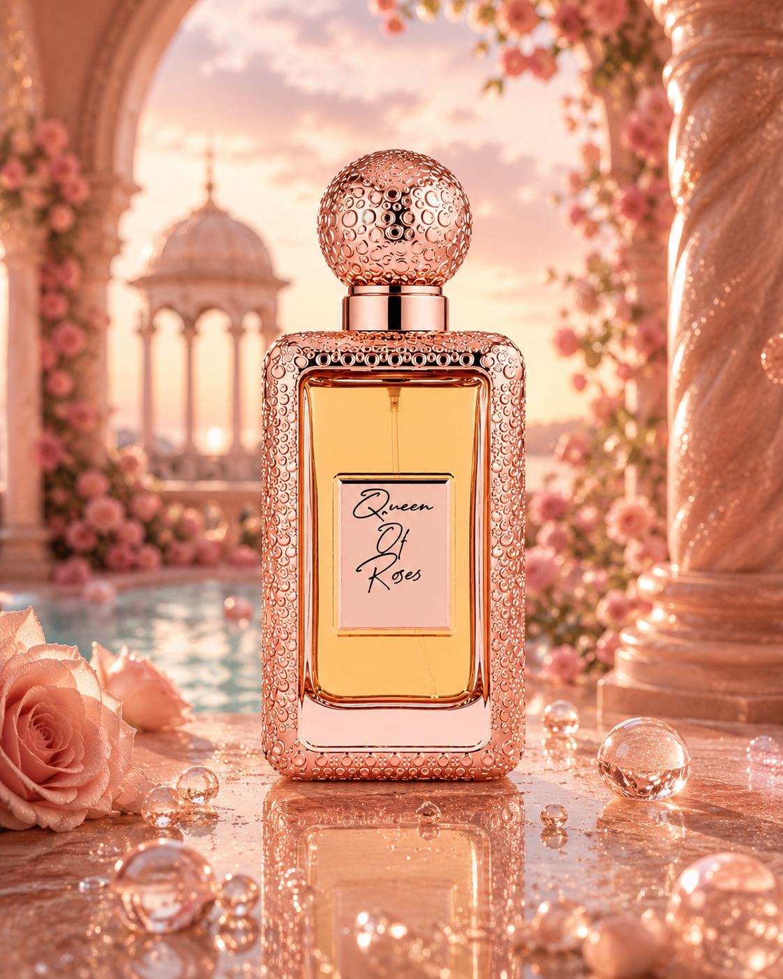 Queen of Roses Eau De Parfum 100ml – Luxury Long Lasting Fragrance for Women