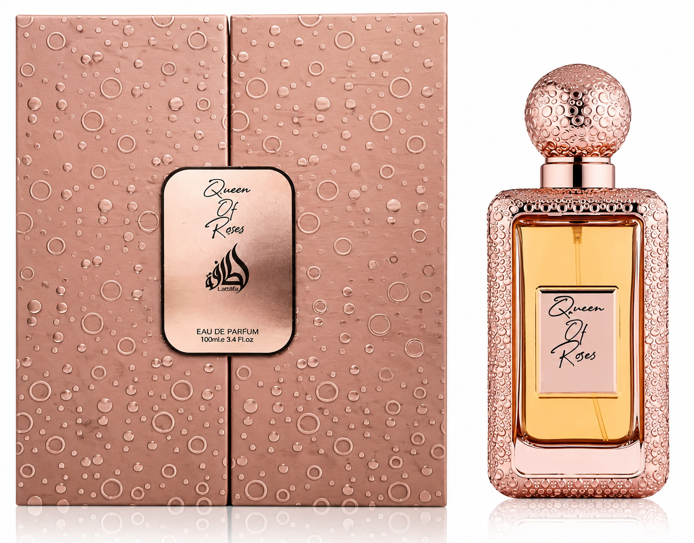 Queen of Roses Eau De Parfum 100ml – Luxury Long Lasting Fragrance for Women